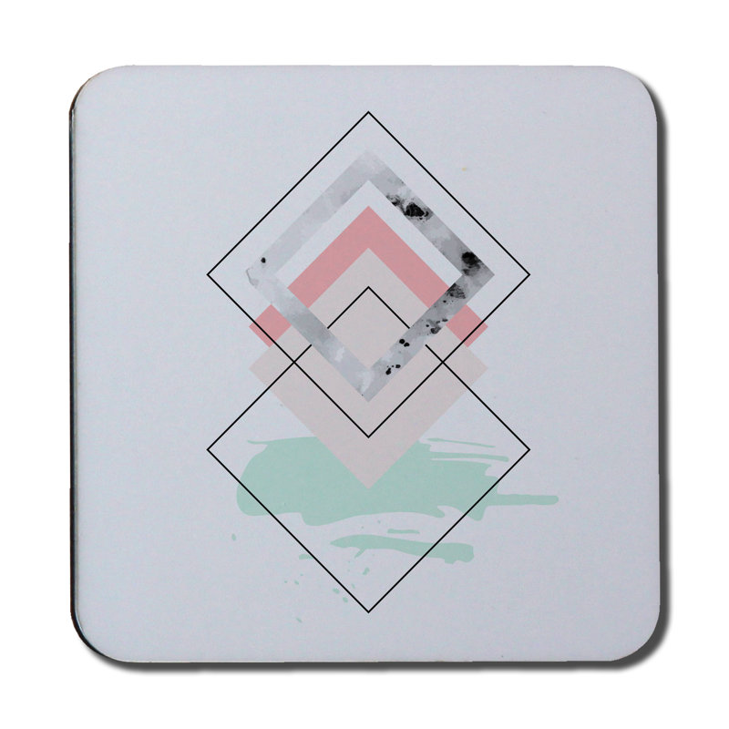 Square 6 Piece Coaster Set