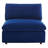 Commix Down Filled Overstuffed Performance Velvet Armless Chair-1991758114