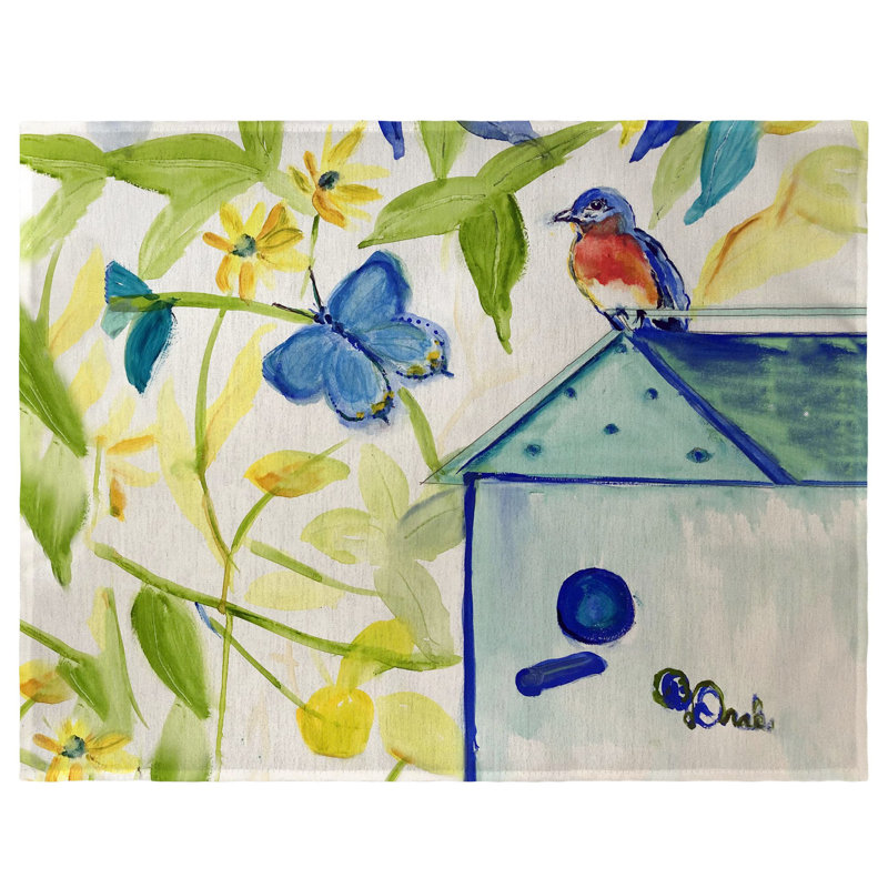 Ensemble de napperons 4 pièces Blue Bird
