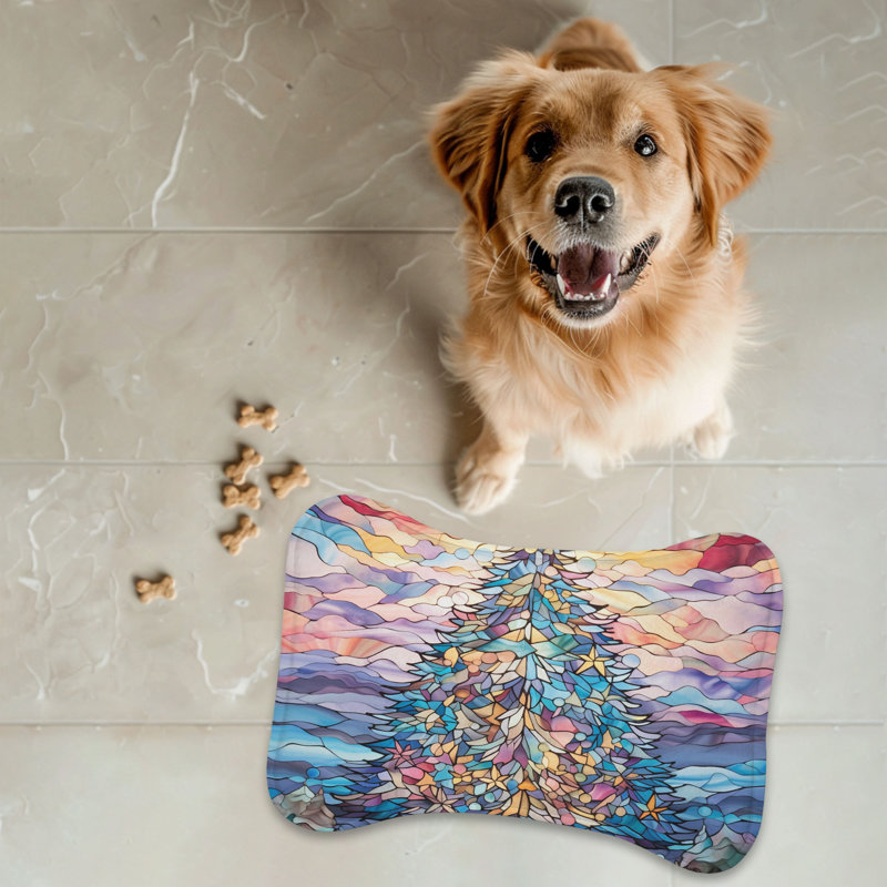 Tapis festif mosaïque 1 pièce, 14"