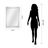 Gauna Solid Wood Rectangle Mirror