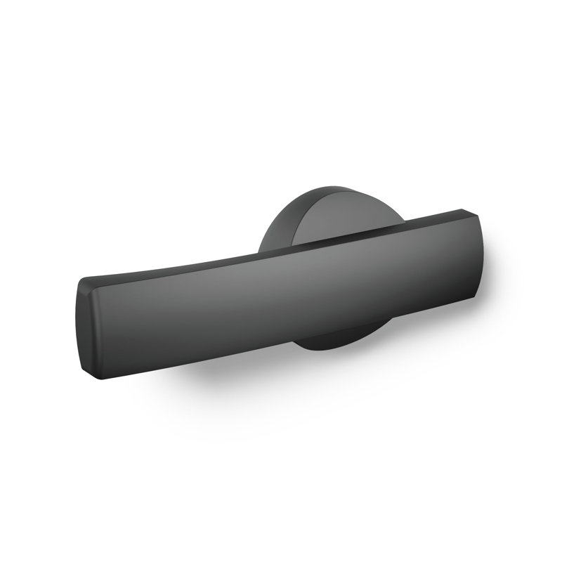 Santa Rosa Left-Hand Trip Lever, Matte Black