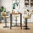 Bar Stools Set of 2,Adjustable Swivel Counter Height Bar Stools with Back & Footrest,Modern Design Bar Chairs,Faux Leather Upholstered Barstools for Bar,Kitchen-1726767519-1695500777