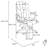 Seguin Adjustable Height Office Chair -1860088387