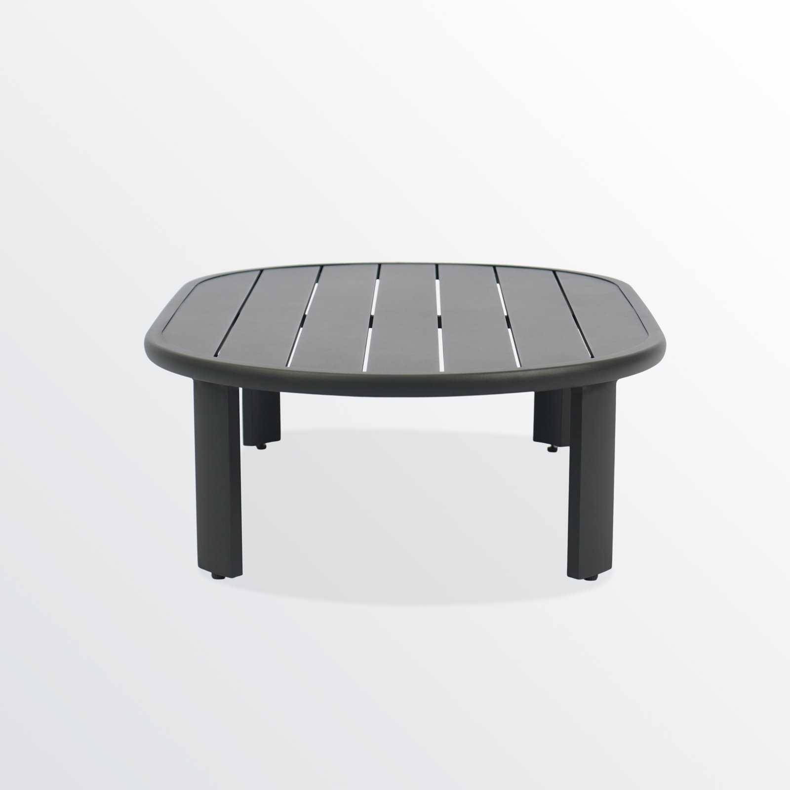 47.3'' Powder Coated Aluminum Outdoor Coffee Table