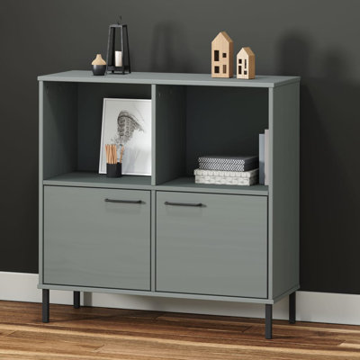 Lemineur 90.5cm H x 90cm W Solid Wood Cube Bookcase
