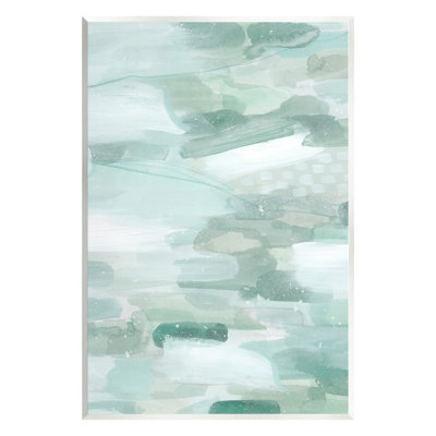 «Green Brush Strokes» par Grace Popp