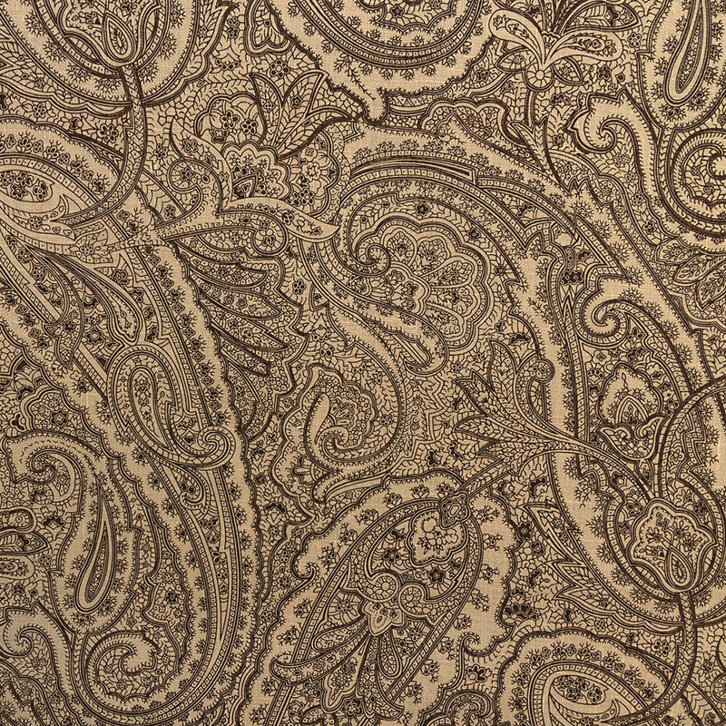 Paisley, Taupe Dk. Choco