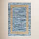 Demie Handmade Blue, Tan Rug