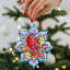 Ornements en forme de flocon de neige en forme de cardinal par Debrekht