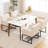 18.9" H Upholstered Armchairs with Metal Base-187942193