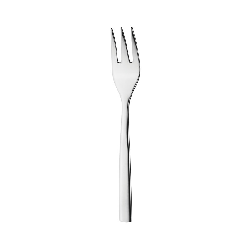 Pure Silver Stainless Steel 24-Piece Dessert Flatware Set