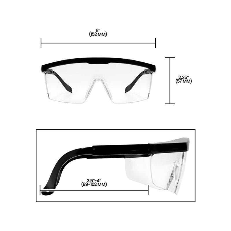 Lunettes de protection enveloppantes