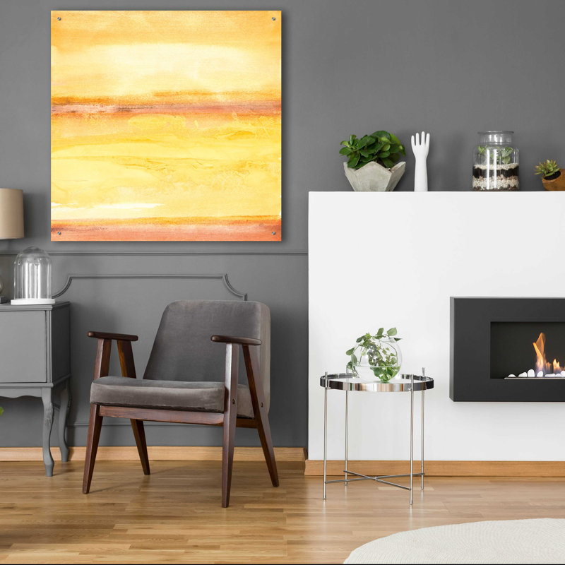 «Golden Sands III» par Chris Paschke, H 36 po x l 36 po x P 0,2 po