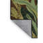 Tapis botanique brun lavable à la machine-301926799