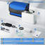 Machine portative à oxygène, concentrateur d'oxygène 3L, générateur d'oxygène à usage de voyage 33% avec sac de transport et ensemble complet d'accessoires