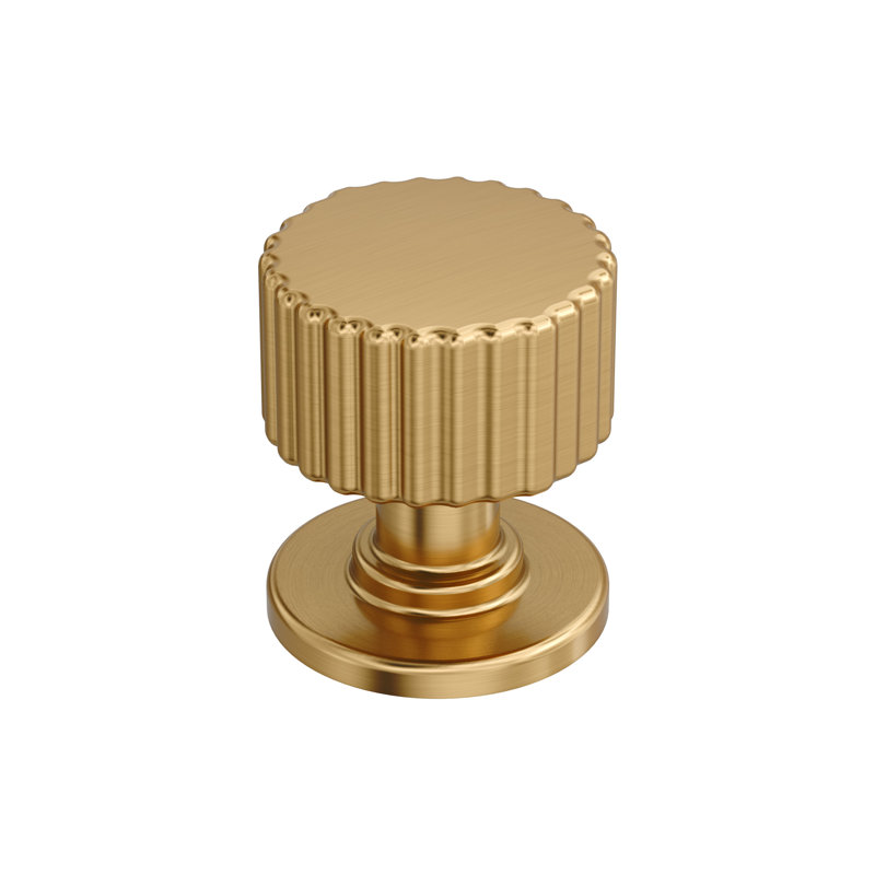 Cabinet Knob, 1 1/8", Champagne Bronze