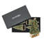 Bejeweled Xmas Napkin Ring Set in a Gift Box