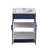 Eyrun 24" Blue Modern Single Bathroom Vanity With Ceramic Top
