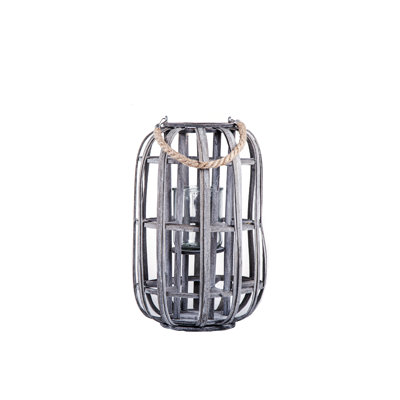 Snowden 23.25'' Battery Powered Square / Rectangular Lantern