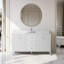 Meuble-lavabo simple 60 po avec plateau en marbre d'ingénierie 60 po-105275184-105275186