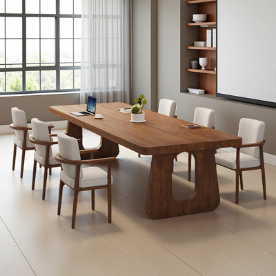 Rectangular Solid Wood Conference Tables