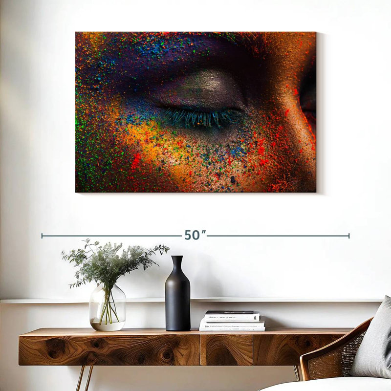 Shuttleworth Creative Speckled Makeup, 26" H x 39" W