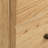 L-Shaped Desk, Brown Finish