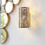 Edie Steel Flush Mounted Sconce