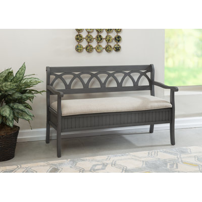 Banc de rangement à couvercle rabattable Filton