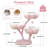 Flowe Cat Tree Ultra Soft Fluffy Plush, Heavy Duty Tower For Large Cats, 41" H With Removable Cushions And Sisal Scratching Posts, Modern Boho Aesthetic Pink Cat Furniture