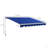 Electric Awning With LED Lights, Retractable Awning, UV40/ Sun Shade Shelter With Remote Controller And Crank Handle-112604653