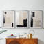 ABSTRACT Series DCXLIX - Impression sur mesure encadrée de qualité supérieure - 3 pièces-1508623444