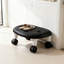 Tabouret d'appoint avec roulettes