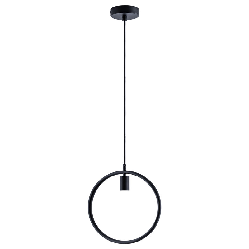 Conners 1 - Light Single Pendant, Black