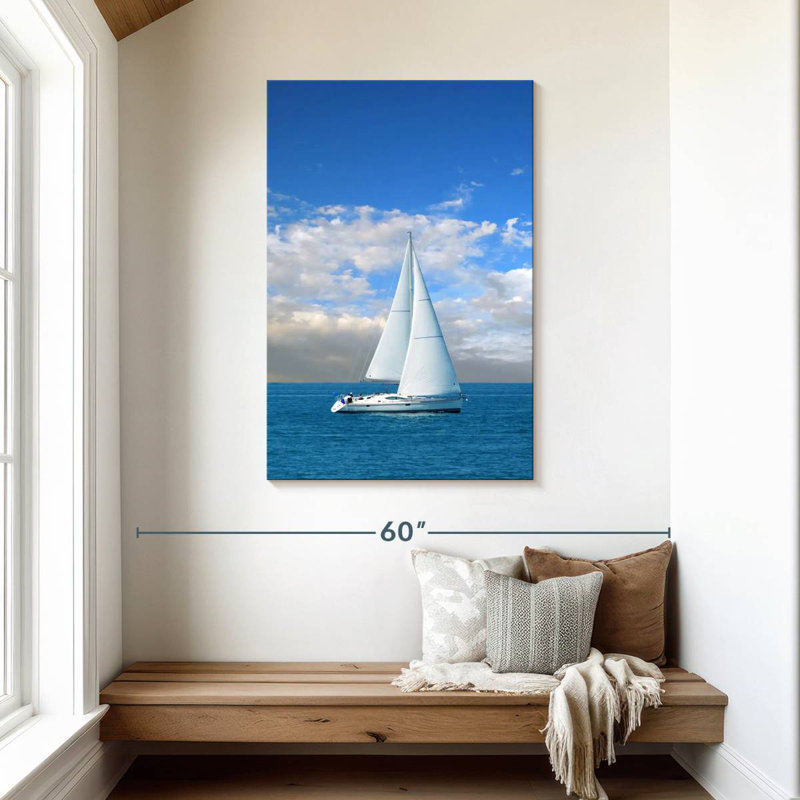 Mehar Modern Sailboat, 45" H x 30" W