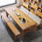 Brown Rectangular Solid Wood desk-108954535