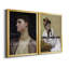 Masterful Snark - Not Shy - Ensemble de 2 reproductions d'art sur toile encadrées-966848915-966848912