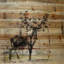 «Butterfly Antler», impression sur bois de pin naturel-20746616