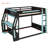 Adella Wooden Gaming Bunk Bed with Desk, RGB Lighting & USB Charging-776309293