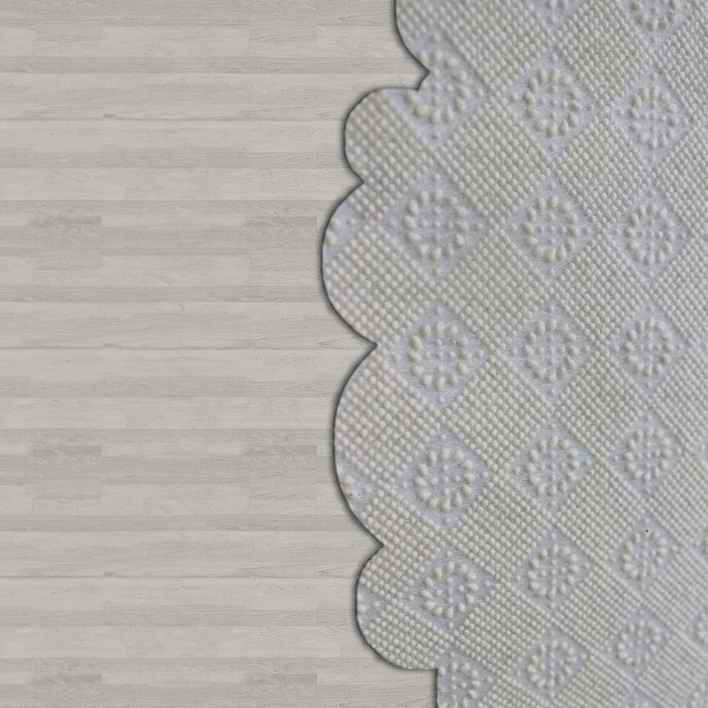 Savara Paisley Indoor Rug, Round  5'10.9" x 5'10.9" 