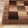 Rustic Colour Block Checkered NonSlip Indoor Runner or Area Rug
