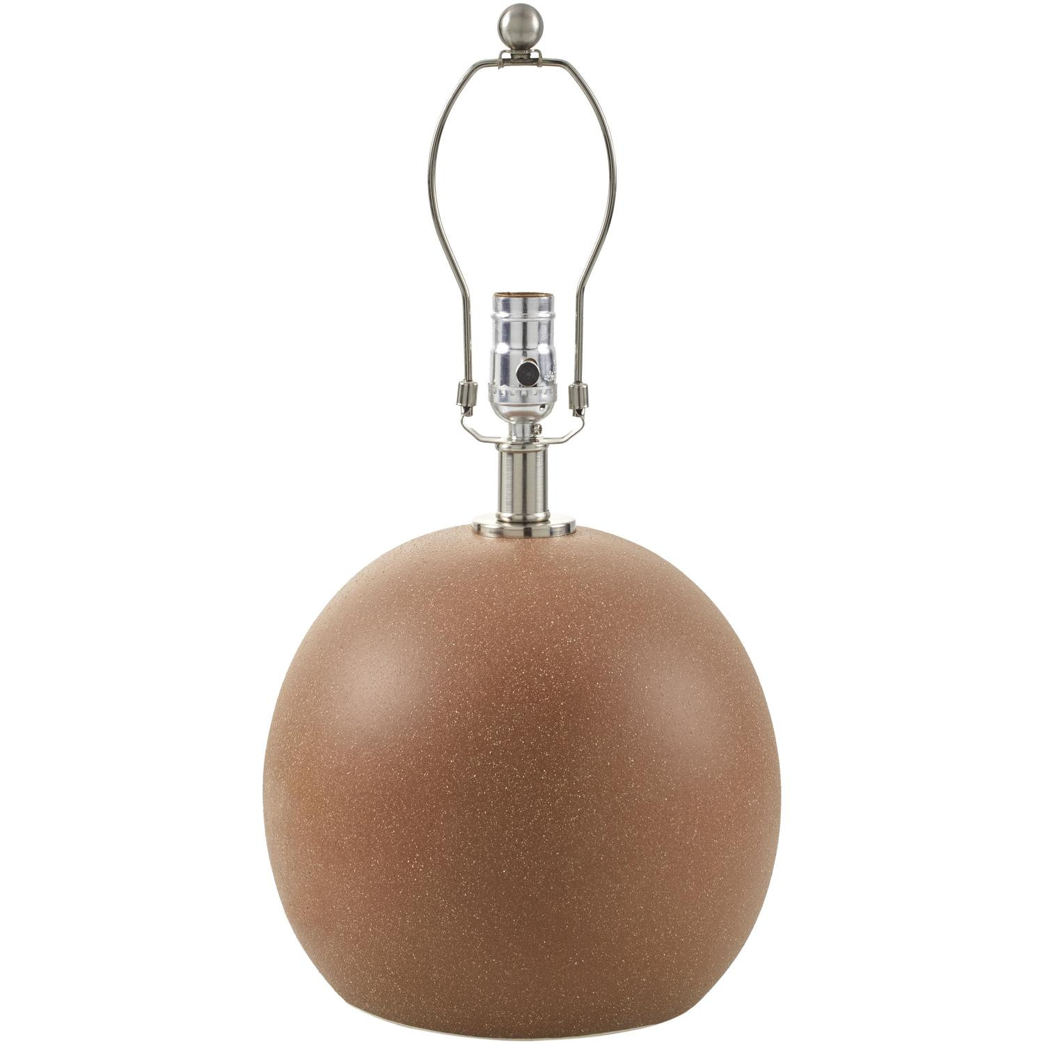 Ceramic Table Lamp, Brown