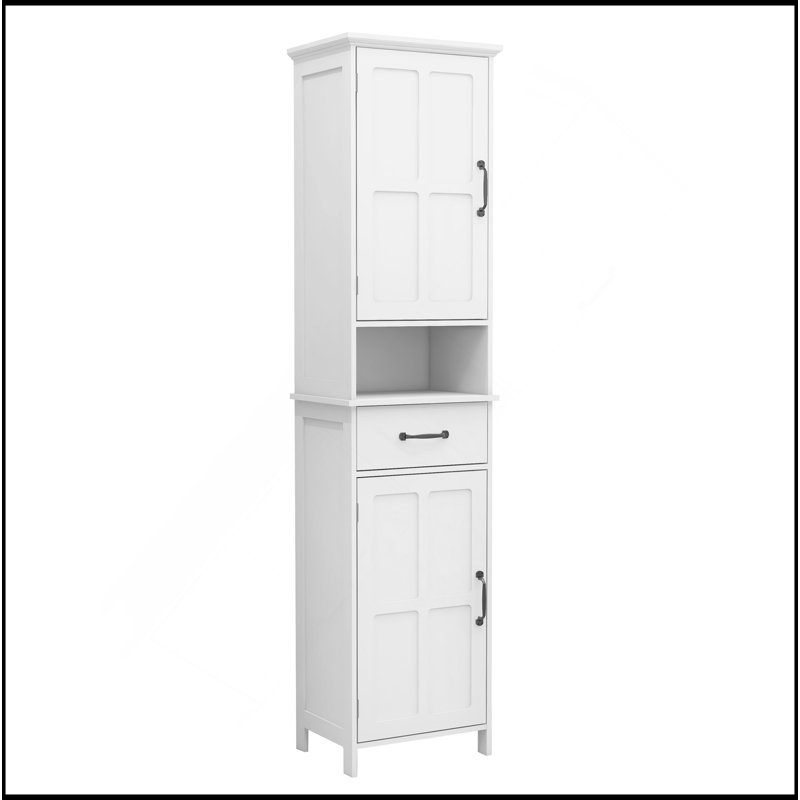 Armoire autoportante polyvalente à double porte pour différents espaces