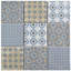 Classico 4" x 4" Porcelain Grid Mosaic Wall & Floor Tile-51020445