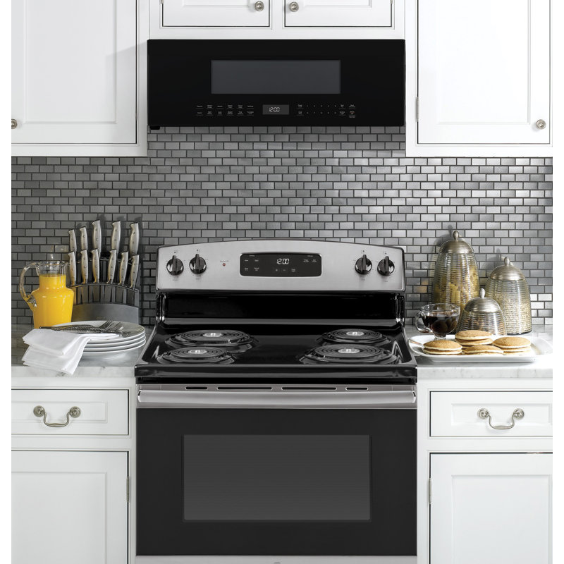 29.88'' 1.2 cu. ft. 1000 - Watt External over-the-Range Microwave with Sensor Cooking, Black