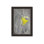 «Daffodil Comes Out» par Hal Halli. Impression sur papier - Montée et encadrée avec de l'acrylique transparent, taille de l'image