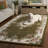 Aubusson 301 Hand Tufted Wool/Cotton Oriental Rug in Olive/Ivory-108597726