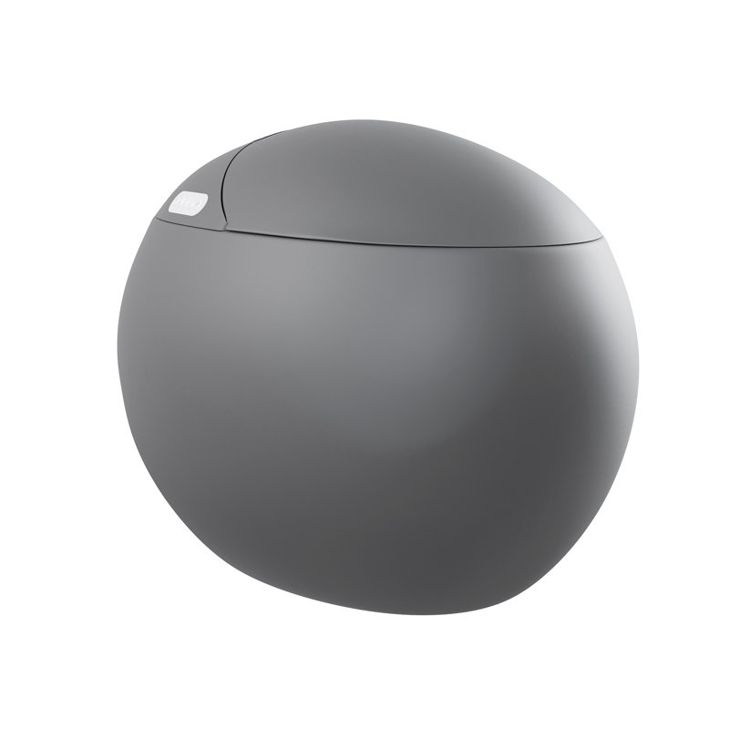 Toilette 1 pièce Plaisir Smart, Gris mat