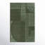 Mesmer Hand Tufted Wool, Viscose, Cotton Geometric Rug-1239348114